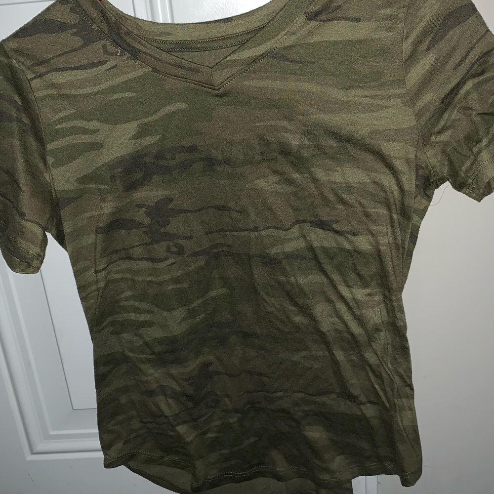 Camouflage tee!
